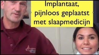 IMPLANTATEN en narcosemedicijn bij bange man [upl. by Calderon]