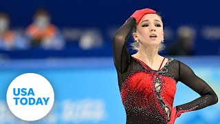 What happens next with Russian figure skater Kamila Valievas positive drug test  USA TODAY [upl. by Nhoj270]