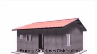 Tutoriel construction maison structure métallique France Structures [upl. by Hafeenah697]