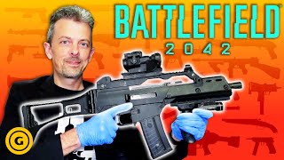 Firearms Expert Reacts To Battlefield 2042’s Guns PART 3 [upl. by Hoopen]