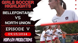 North Union Vs Bellefontaine Highlights  Ohio High School Girls Soccer [upl. by Sarad]