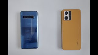 Samsung S10 vs Oppo F21 pro  Speed Test [upl. by Pickett393]