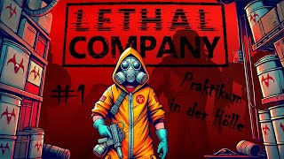 LETHAL COMPANY  Praktikum in der Hölle  5 Leute verursachen Chaos [upl. by Lynd]