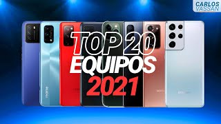 TOP 20 MEJORES TELÉFONOS CALIDADPRECIO DEL 2021 [upl. by Bartholemy]