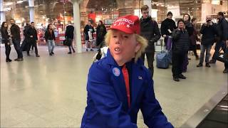 DONALD TRUMP PLAYS BOOGIE PIANO AT THE MALL [upl. by Faust]