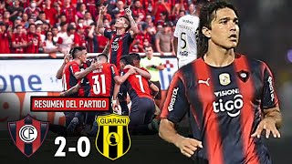 VICTORIA DE CERRO CONTRA GUARANÍ POR 20🔥EN EL DEBUT DE MORENO MARTINS CON EL CICLÓN🌟🏹 [upl. by Kurt514]