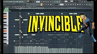 Invincible main theme fl studio cover [upl. by Dolly845]