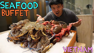 BEST All You Can Eat SEAFOOD Buffet in Saigon VIETNAM [upl. by Concettina]