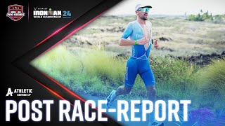 Athletic Brewing PostRace Report  2024 VinFast IRONMAN World Championship Kona Mens Edition [upl. by Kyd]