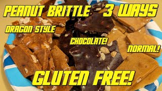 Peanut Brittle Candy 3 Ways Recipe [upl. by Shelbi]