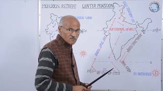 Monsoon Retreat amp Winter Monsoon In English  By Prof SS Ojha  University Of Allahabd [upl. by Selda620]