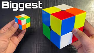 World’s Biggest 2x2 Rubik’s Cube 😱 [upl. by Eirlav236]