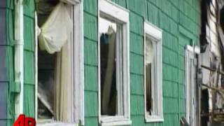 Western New Yorkers Clean Up After Tornado [upl. by Lolanthe]