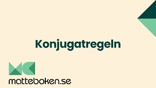 Konjugatregeln  Algebra  Matte 2 [upl. by Albion]