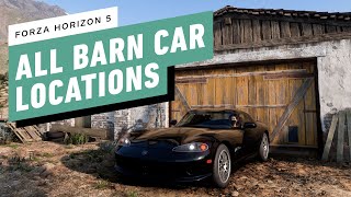 Forza Horizon 5 All Barn Finds Where to Find Every Hidden Classic Car [upl. by Amalita]