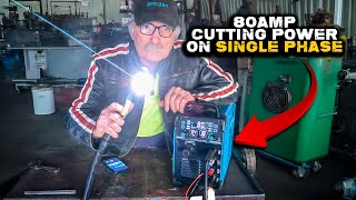 Unbelievable Power Bestarcs 80 Amp Plasma Cutter [upl. by Rhodes394]