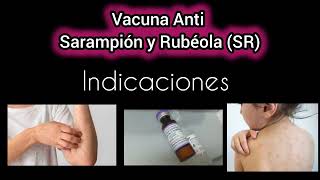 Vacuna SR Sarampión y Rubéola 💉🧒🏻👩🏻 [upl. by Bruni]