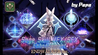 【EW】Sage skill SFXampVFX Enhancement贤者技能特效音效增强EW版 [upl. by Araminta696]