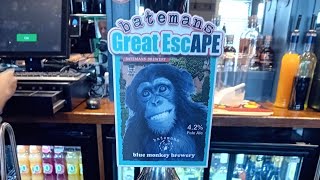 Batemans X Blue Monkey  Great EscAPE Pale Ale  Beer Review [upl. by Ahsinak]