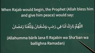 Dua of Rajab [upl. by Einotna682]