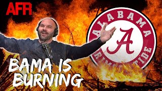 BAMA IS BURNING  LSU Rejoices As Crimson Tide Crumbles [upl. by Jacquetta549]