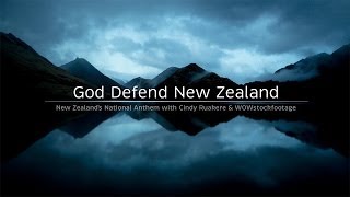 GOD DEFEND NEW ZEALAND  New Zealand National Anthem  FULL LENGTH [upl. by Alansen277]