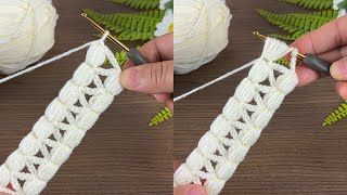 ✅💯 great 👌 very easy and flashy crochet hair band making  crochet knit hair band [upl. by Yllac]