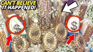 🤬MANAGER MESSED UP BIG TIME AGAIN… THEN THIS HAPPENED HIGH RISK COIN PUSHER MEGA JACKPOT [upl. by Esoranna836]