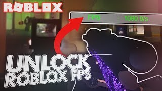 PLAYING ROBLOX WITH UNLIMITED FPS HOW TO UNLOCK THE 60 FPS CAP IN ROBLOX [upl. by Knapp]