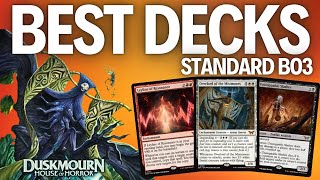 Duskmourn Metagame Revealed  MTG Standard Best Decks  Week 1 2024 [upl. by Arataj]