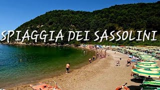 SCAURI MINTURNO🇮🇹SPIAGGIA DEI SASSOLINI 🇮🇹4K🇮🇹 [upl. by Talich68]