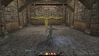 ESO スキル 攻撃の杖 力の発動 Force Shock [upl. by Murtagh]