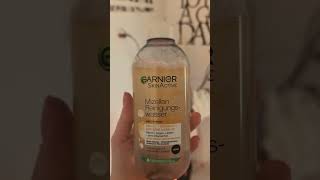 Garnier Mizellenwasser lorealistarclub skincare unbezahltewerbung [upl. by Assiruam]