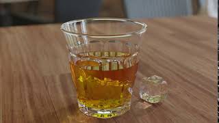 Blender  LuxCoreRender caustics from a glass of whisky [upl. by Wolpert]