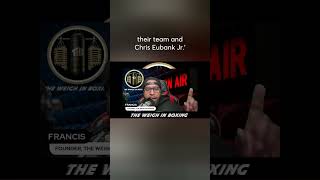 Canelo Alvarez Will NEVER Fight Chris Eubank Jr Say Eddie Reynoso shorts shortvideo canelo [upl. by Vevine274]