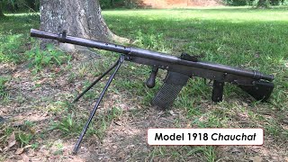 Shooting the Modele 1918 30caliber Chauchat light machine gun 🇺🇸 [upl. by Eisor636]