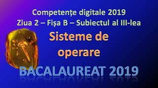 Competente digitale 2019  Ziua 2  Sisteme de operare [upl. by Leima]