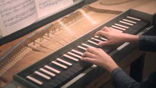 JSBach Invention 2 in C Minor BWV773  Clavichord [upl. by Sillyhp]