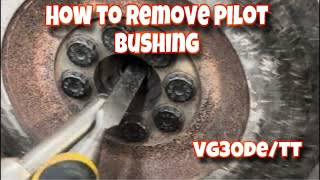 How to remove pilot bushing no special tools needed [upl. by Wald]