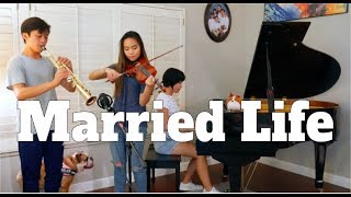 Pixars UP  Married Life Piano Violin amp Sax [upl. by Oster]