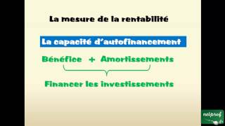 La rentabilité de lentreprise [upl. by Sanburn]