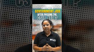 Can I get a government job after passing the CSIR NET JRF in life science pw shorts [upl. by Hardden]