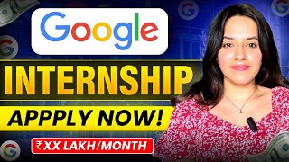 How to Crack Google Internship in 2024  Stipend and Interview Process Revealed [upl. by Lrac506]