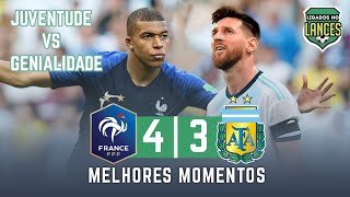 França 4 x 3 Argentina  Melhores Momentos  Copa do Mundo 30062018 [upl. by Asaph]