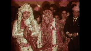 Randhir Kapoor and Babita wedding ceremony 1971  rare video Rishi Kapoor present [upl. by Acenes946]