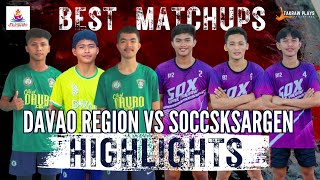 SEPAK Takraw Best Matchups in Mindanao league 2023 [upl. by Atokad]