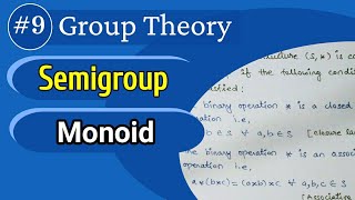 Semigroup  Monoid in Group Theory  Discrete Mathematics in Hindi [upl. by Obie]