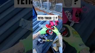 I found brand new shoes and Yetis in the trash yeti shoes dumpsterdiving shorts short [upl. by Summer]