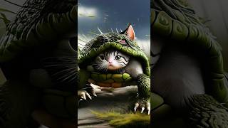 Animal FUSION 🫣  cat turtle [upl. by Niamert]