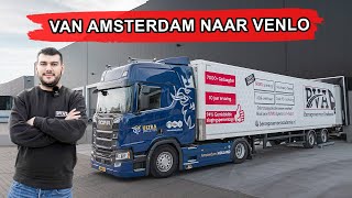 Een dag als vrachtwagenchauffeur met de SCANIA V8 [upl. by Oxley857]